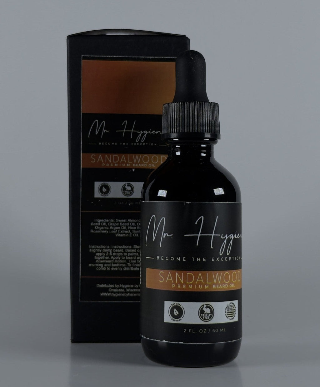 Sandalwood Beard Oil for Men – Smooth, Bold & Clean