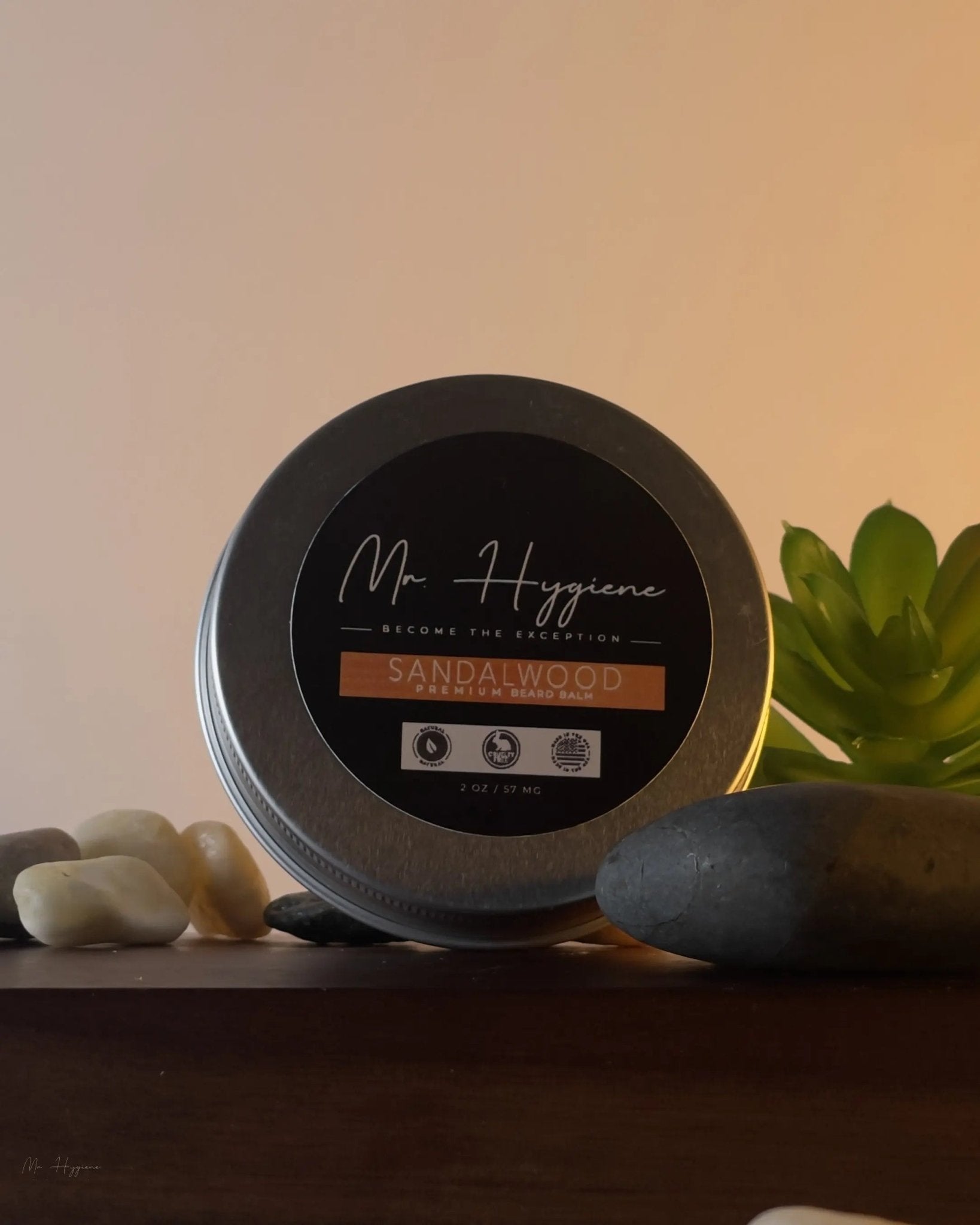 Sandalwood Beard Balm for Men – Shape, Soften & Scent