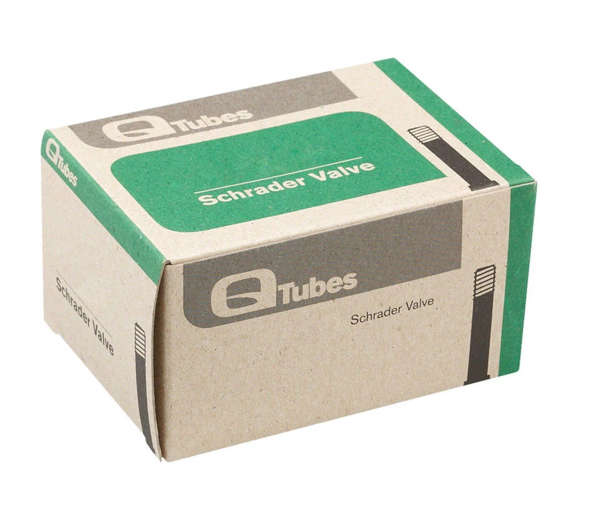 Q-Tubes 14" X 1.5"-2.25" Low Lead Schrader Valve Tube