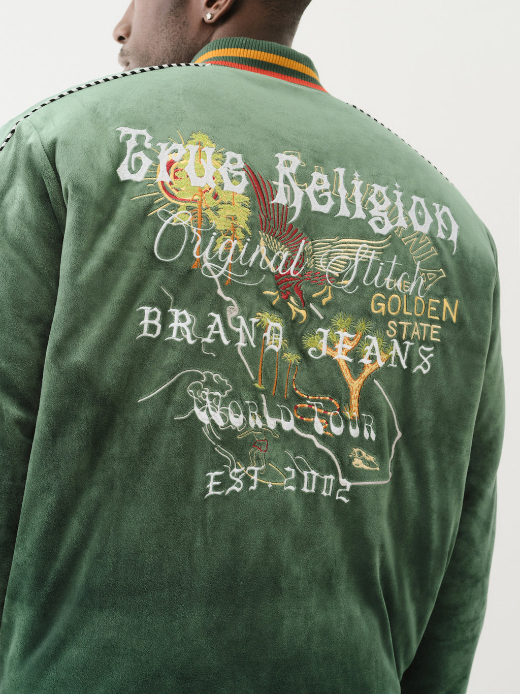 True Religion Western Velvet Bomber