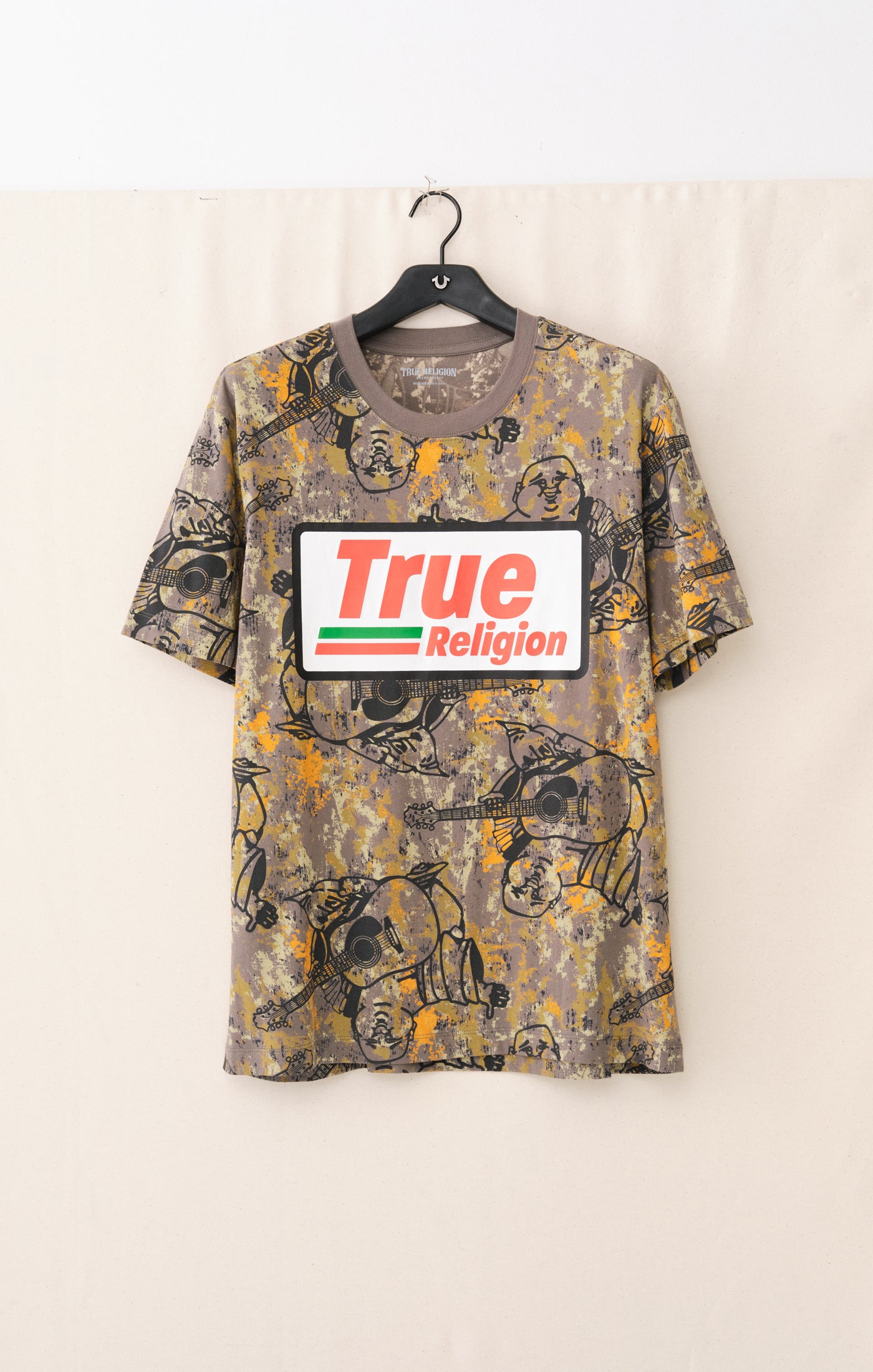 True Religion Buddha Camo Tee