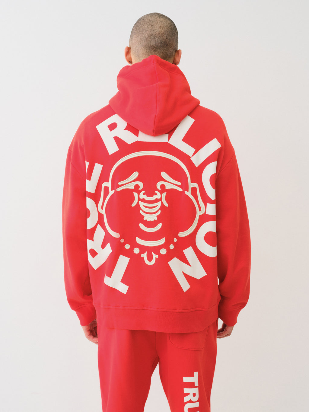 True Religion Buddah Face Pullover