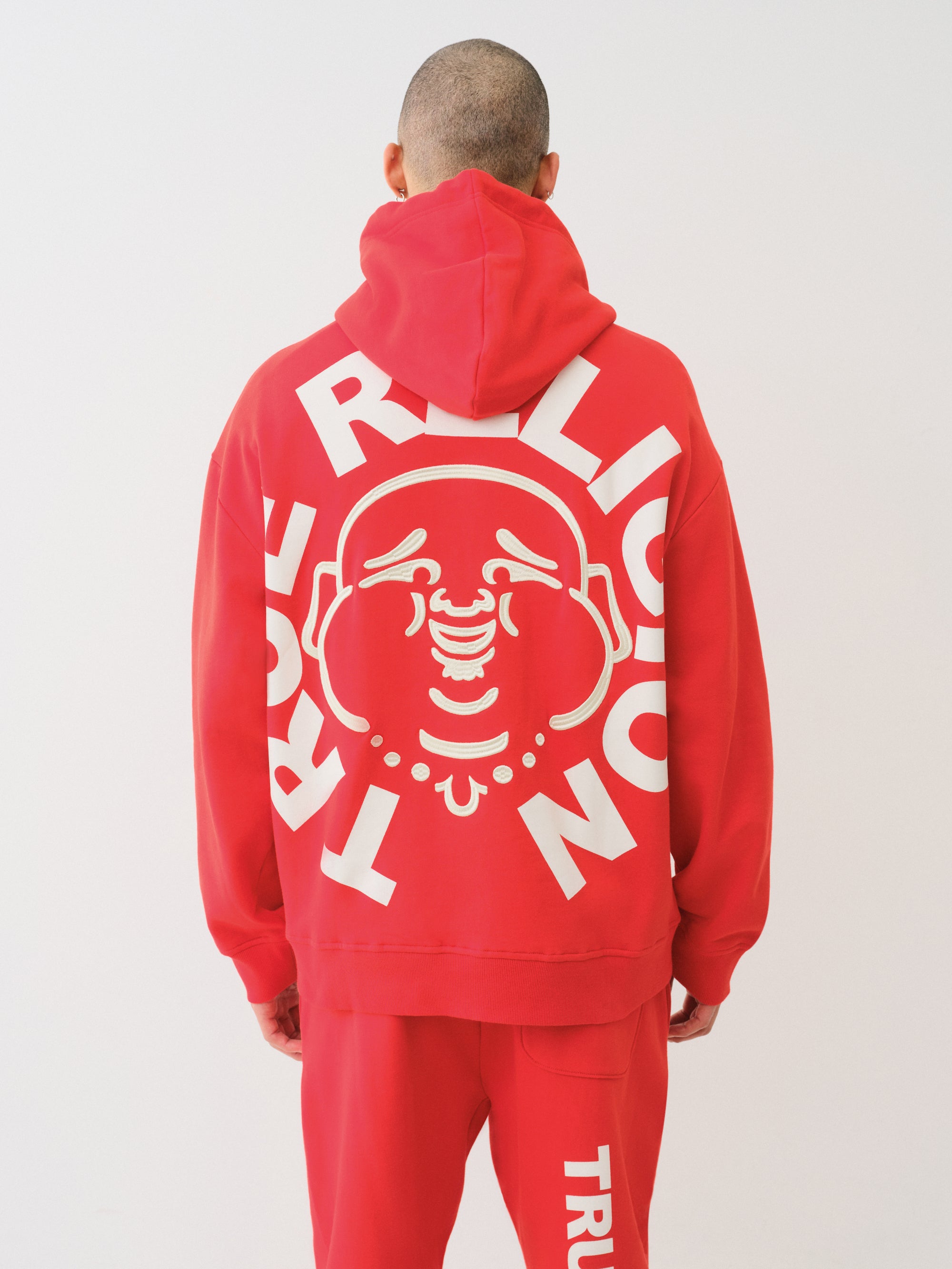 True Religion Buddah Face Pullover