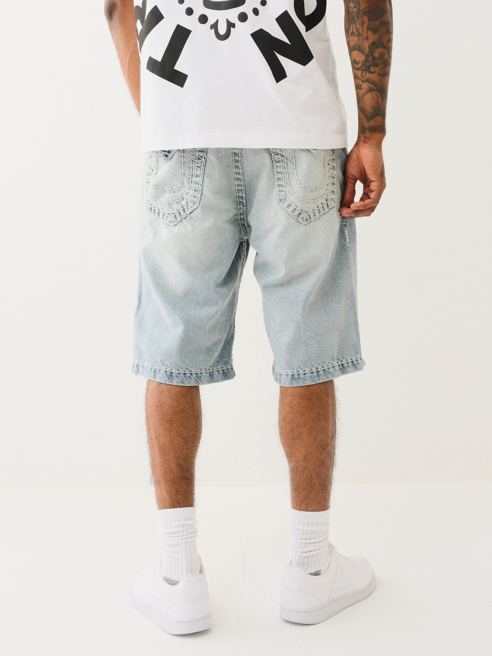 True Religion Vinny Super T Flap Short
