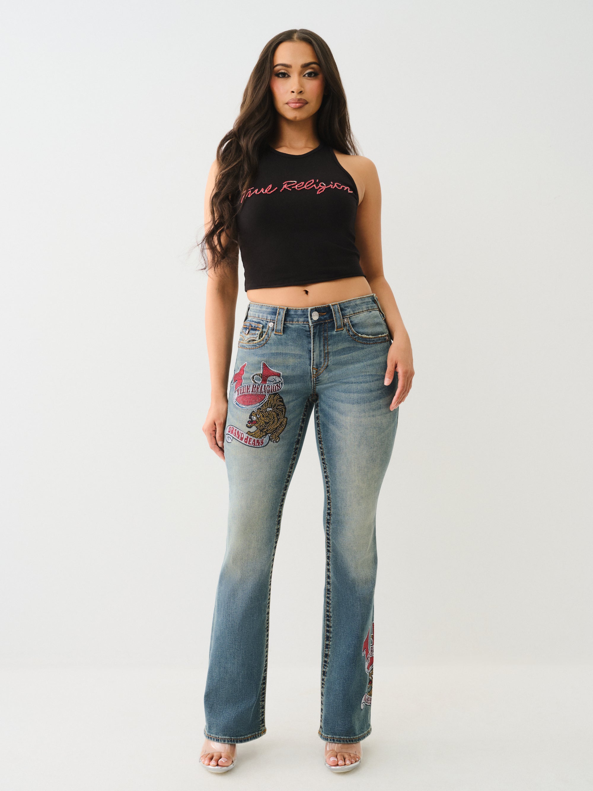 True Religion Tattoo Becca Mr Boot Flap Big T *Preorder