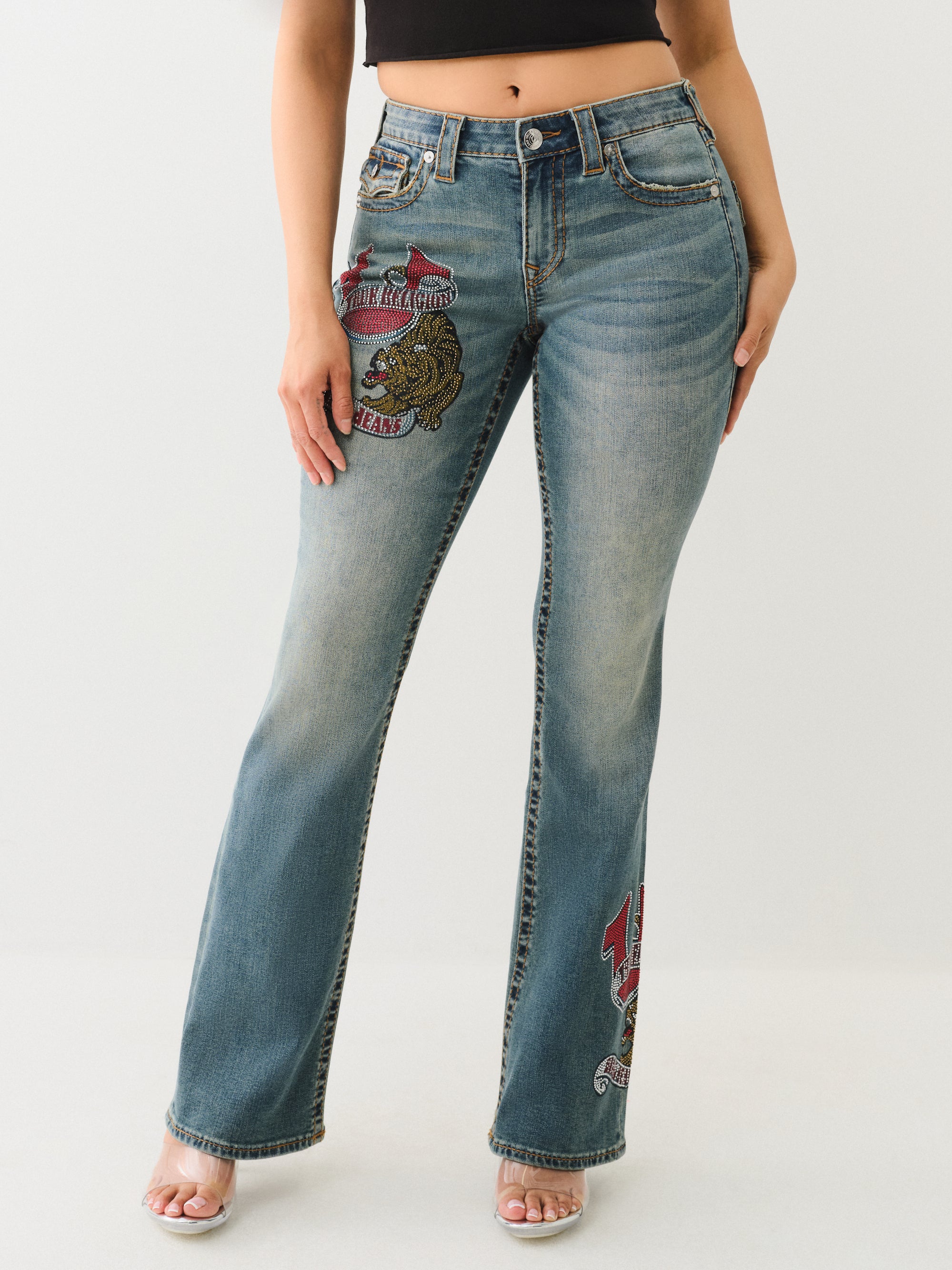 True Religion Tattoo Becca Mr Boot Flap Big T *Preorder