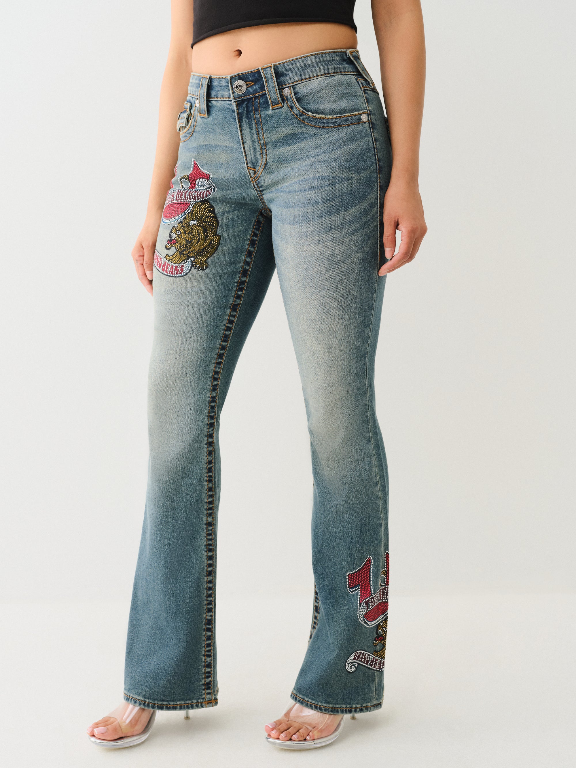 True Religion Tattoo Becca Mr Boot Flap Big T *Preorder