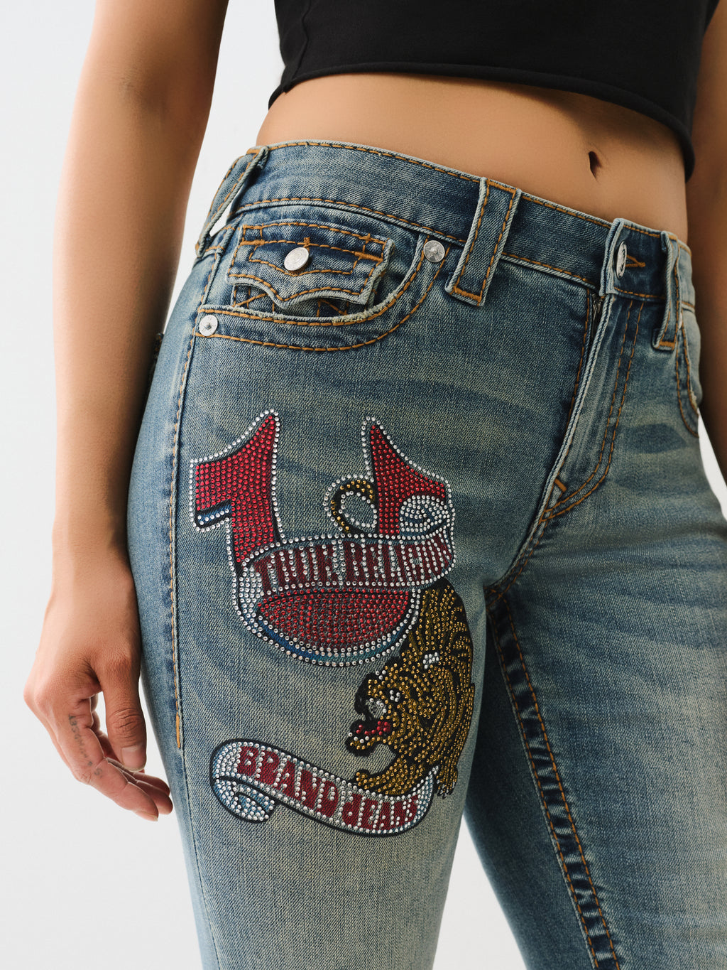 True Religion Tattoo Becca Mr Boot Flap Big T *Preorder