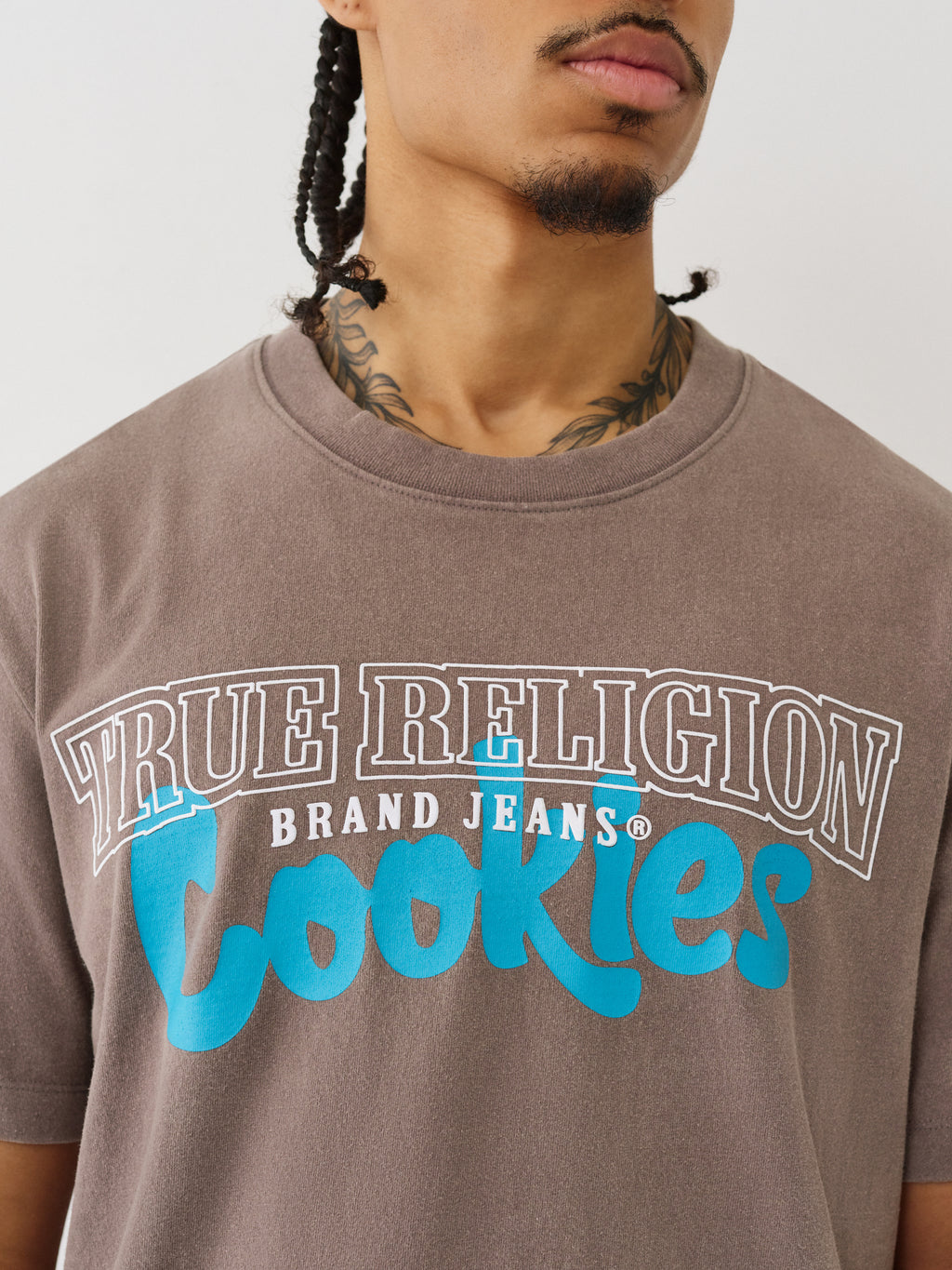True Religion Cookies Extra Wash Arch Tee