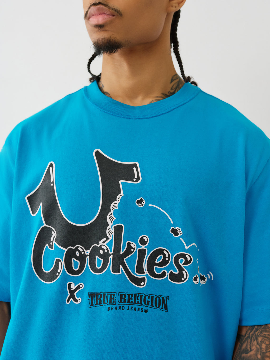 True Religion Cookies Extra HS Bite Boxy SS Tee