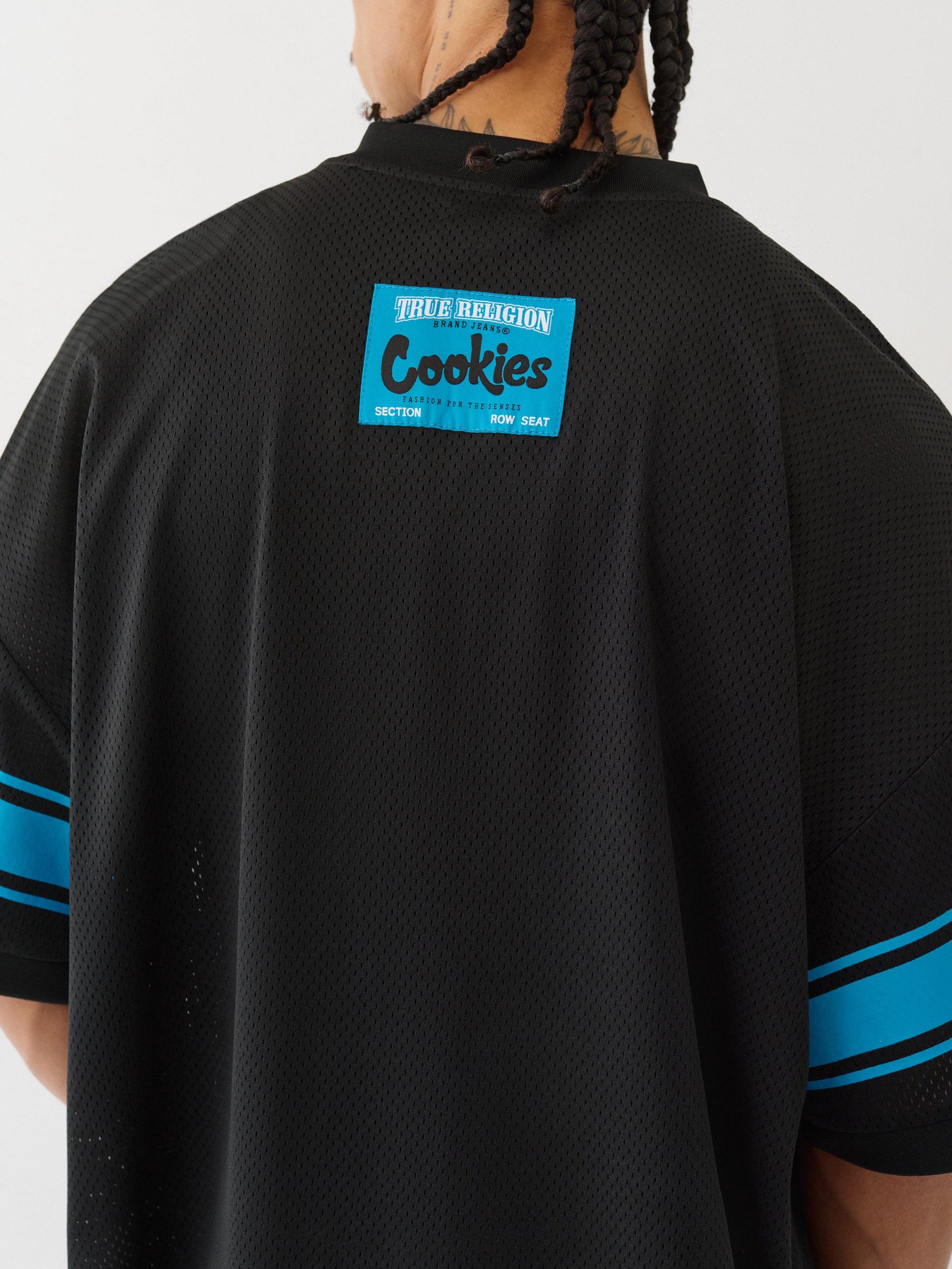 Cookies x True Religion Mesh Football Tee