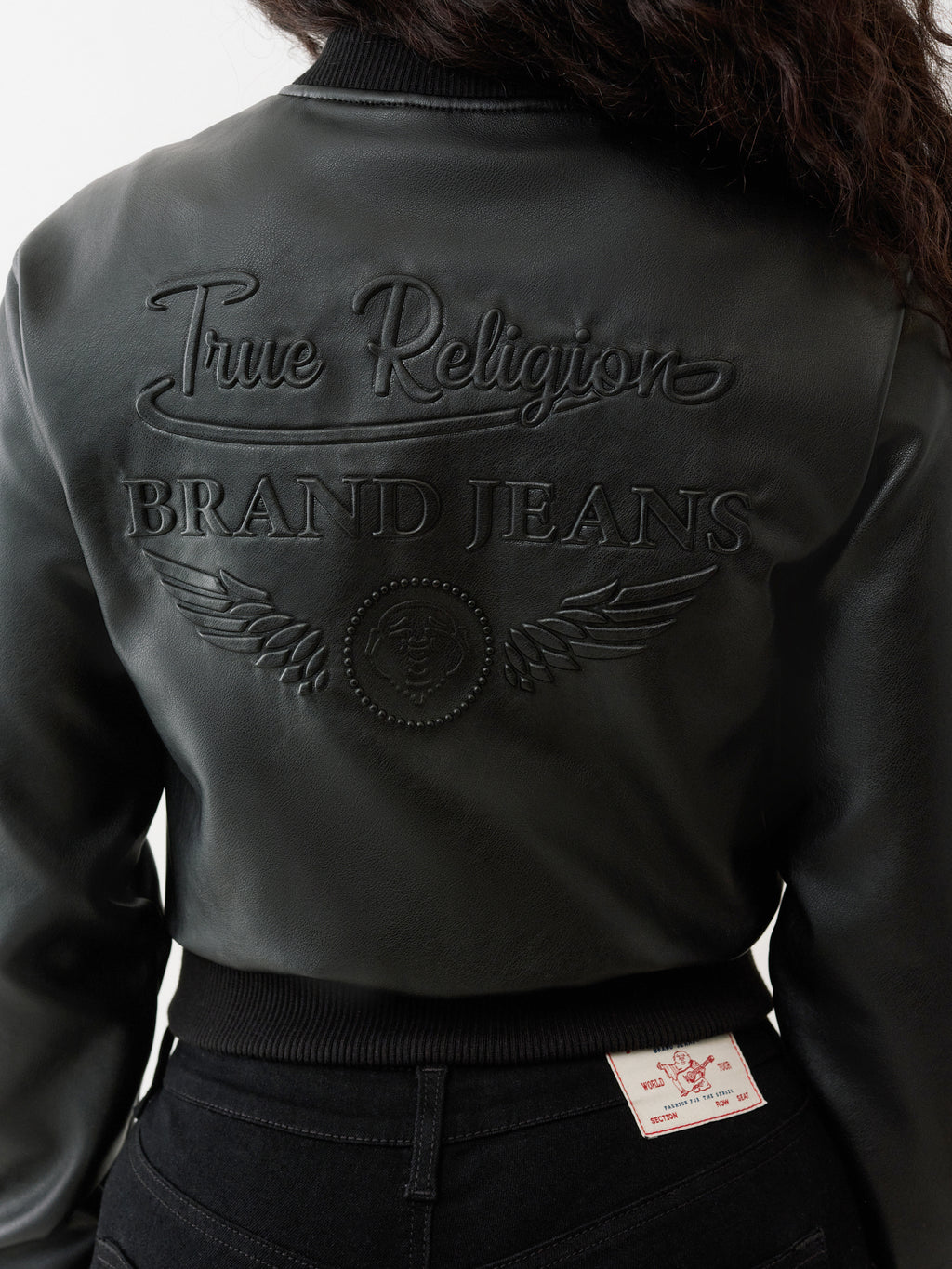 True Religion Crop Bomber