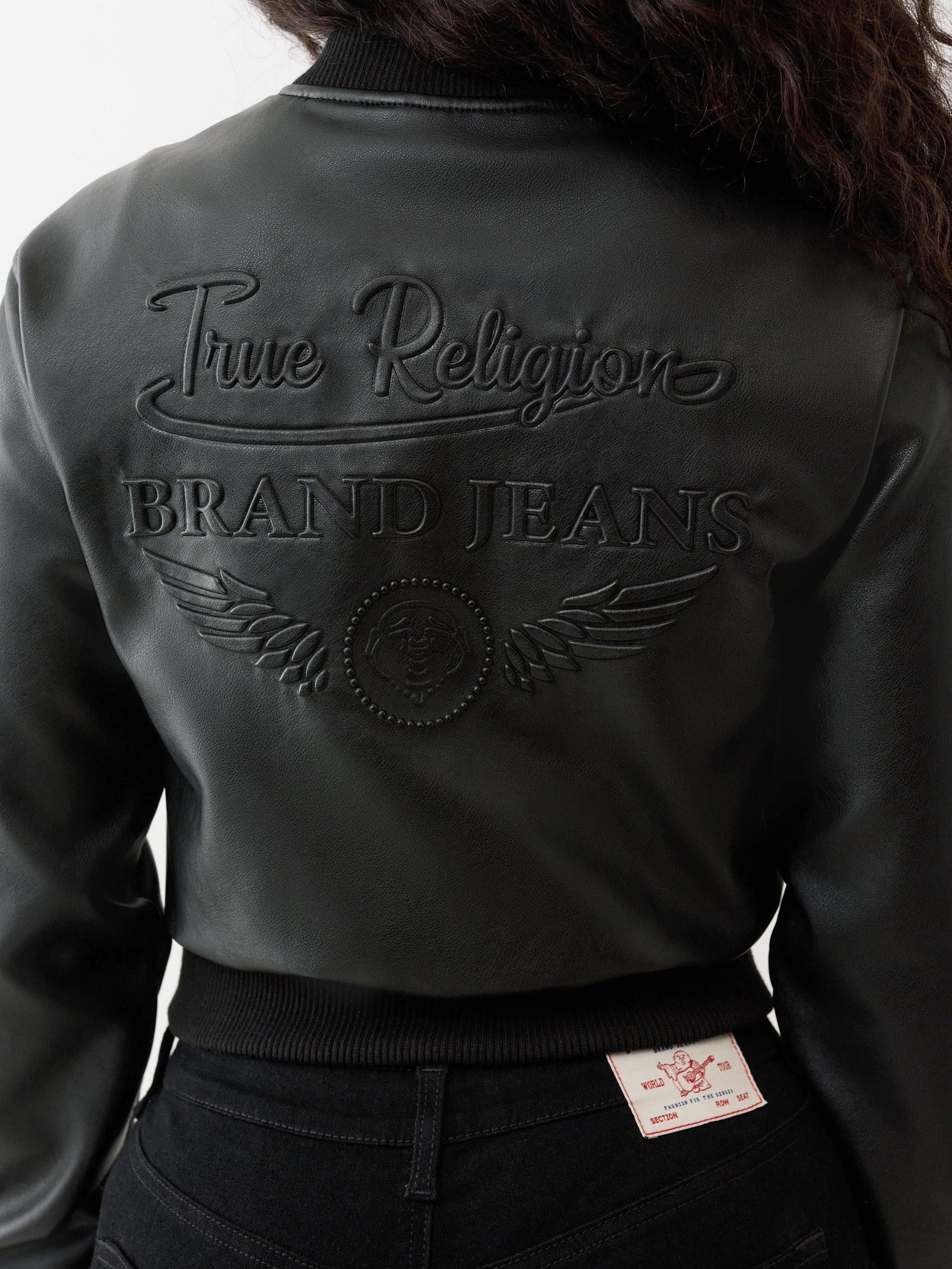 True Religion Crop Bomber
