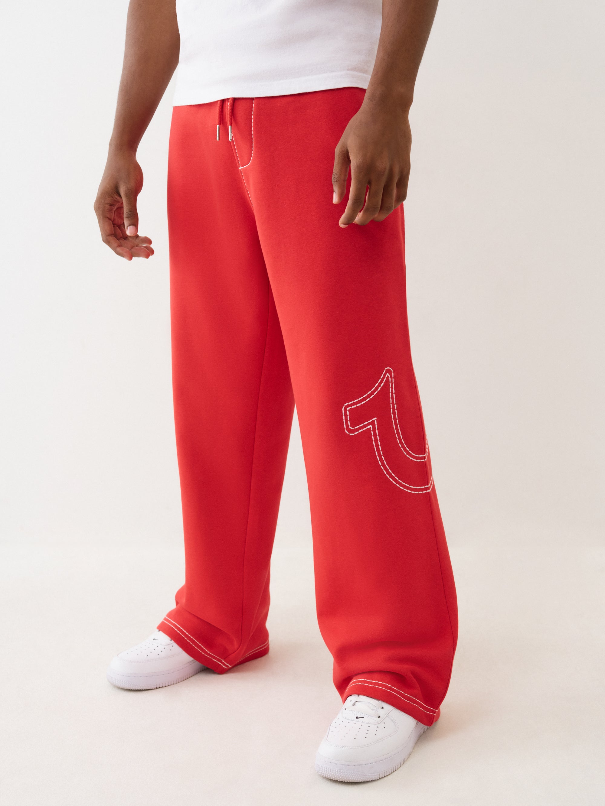 True Religion Baggy Big T Sweatshop Red