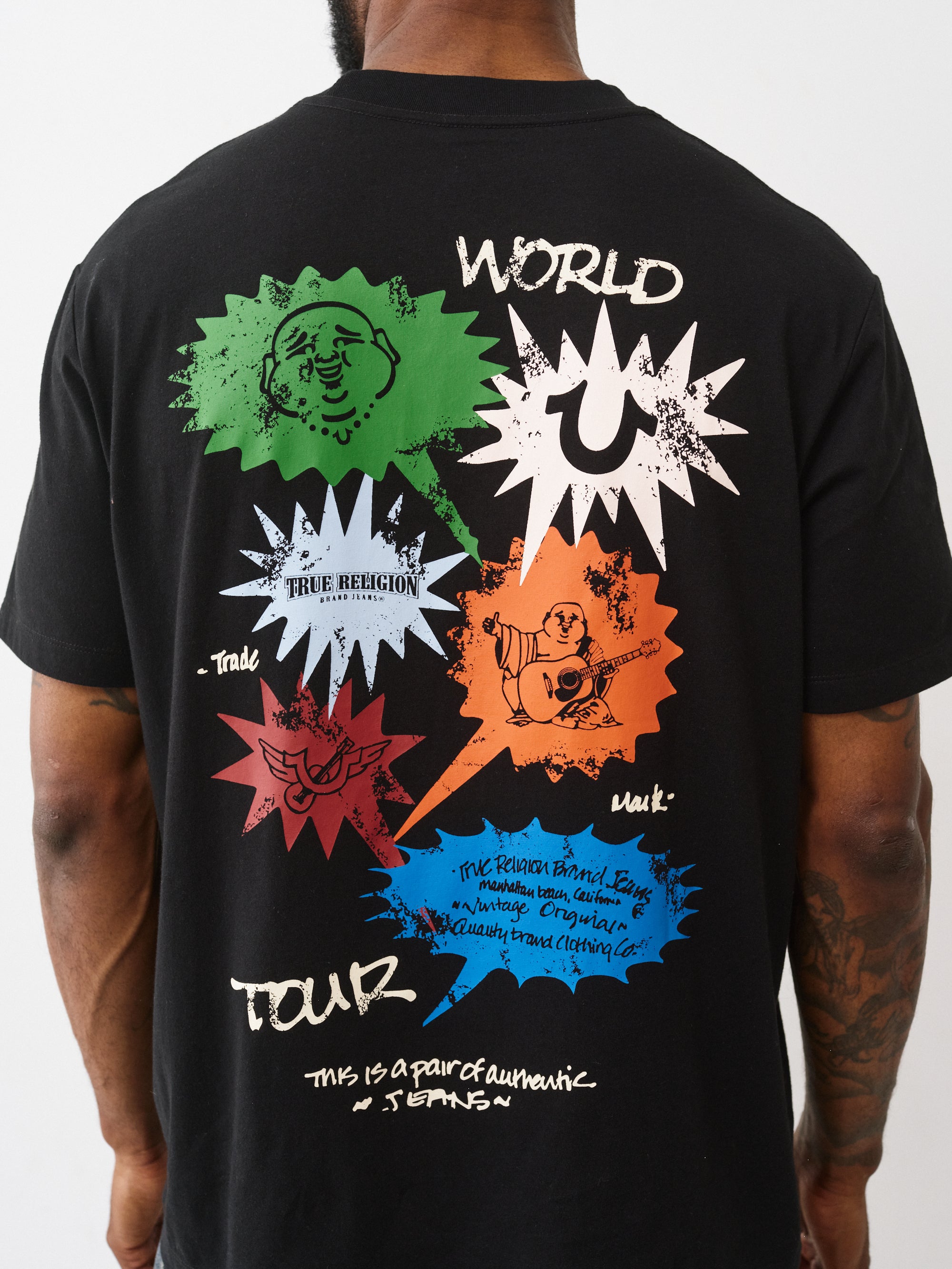 True Religion SS Speech Bubble Tee