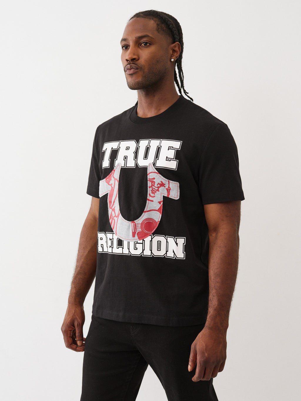True Religion Terry Applique Tee
