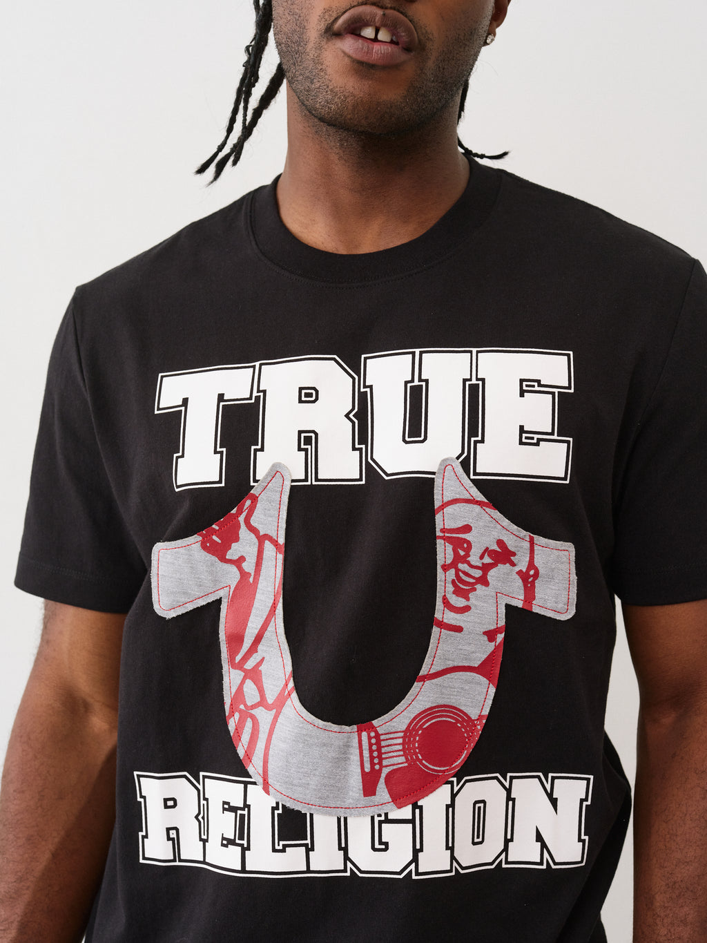 True Religion Terry Applique Tee