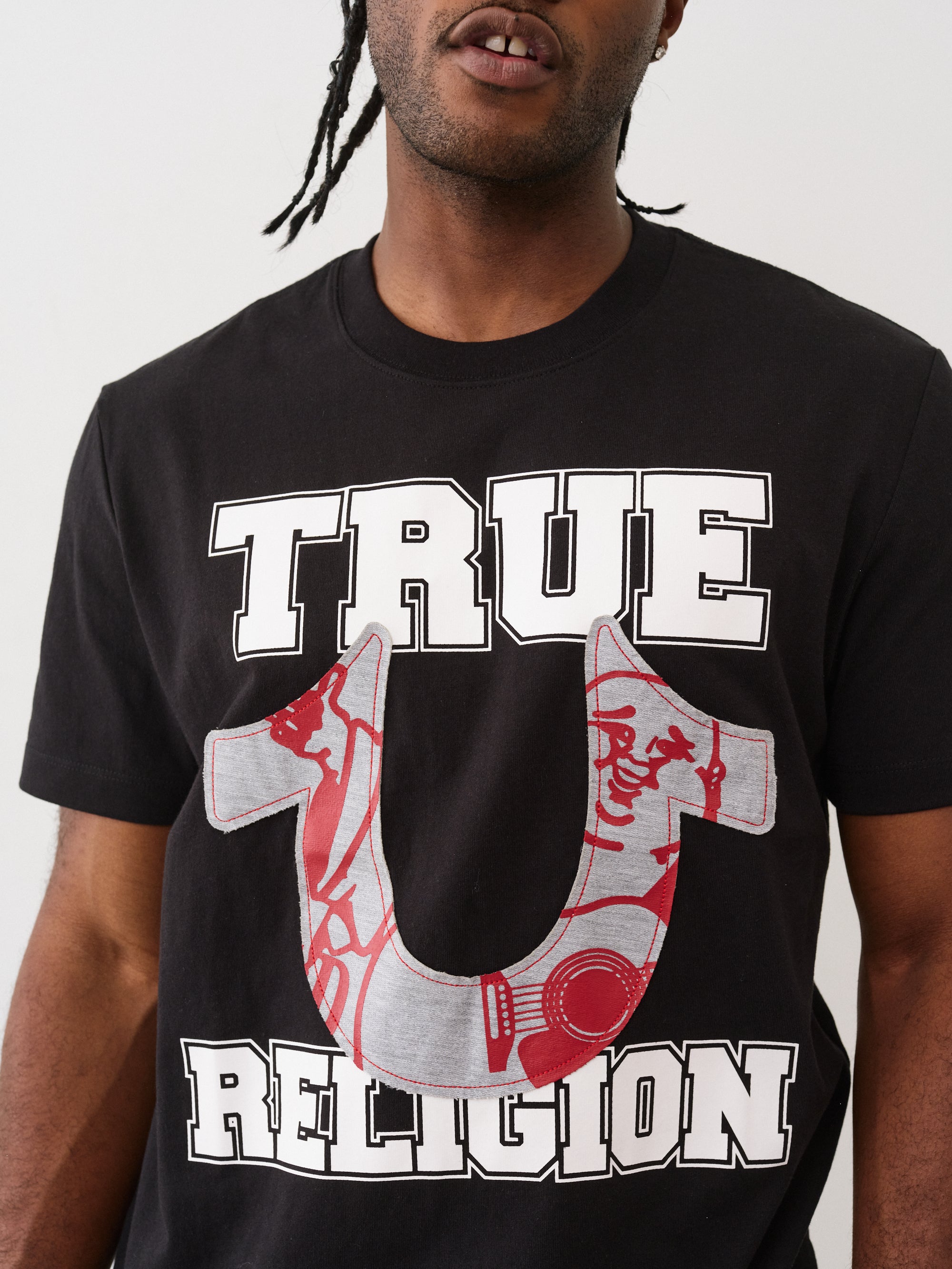 True Religion Terry Applique Tee