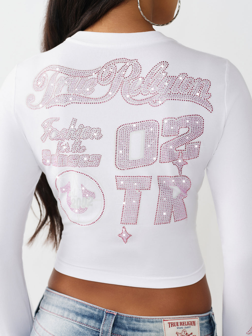 Religion Crystal Sporty Branding LS Baby T