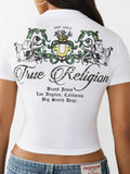 True Religion Crystal Buddah SS Baby Tee
