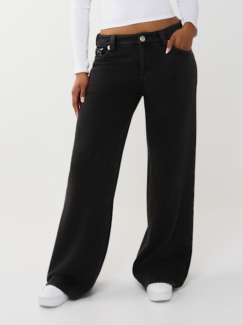 True Religion Washed Fleece Bobbi Pants