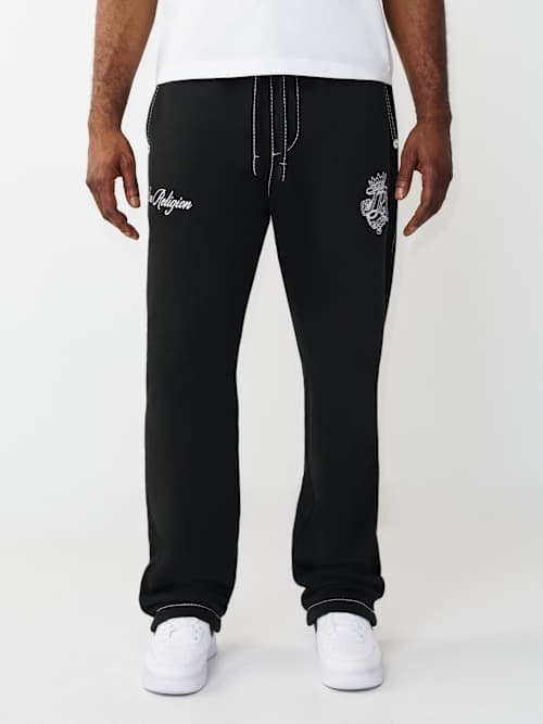 True Religion Crest Big T Sweats