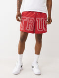True Religion Block Logo Nylon Short
