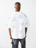True Religion SS HS Print Oversize Tee