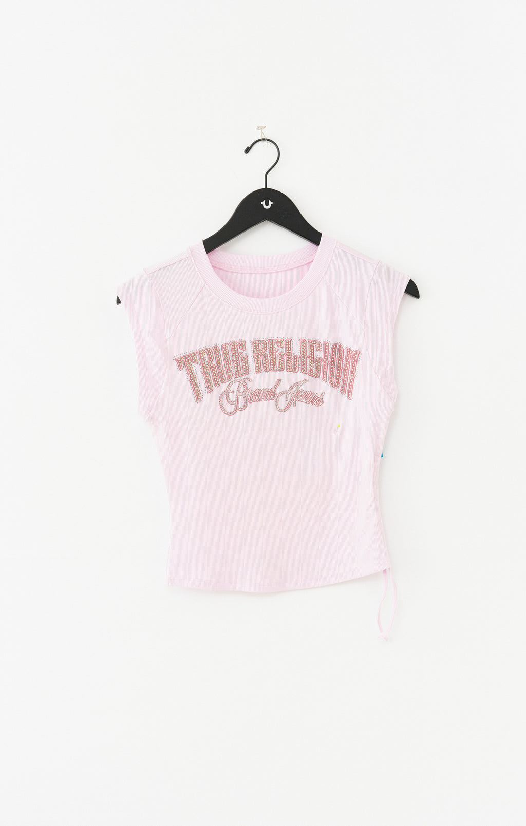 True Religion Crystal Side Ruch SS Baby Top