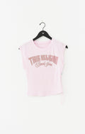 True Religion Crystal Side Ruch SS Baby Top