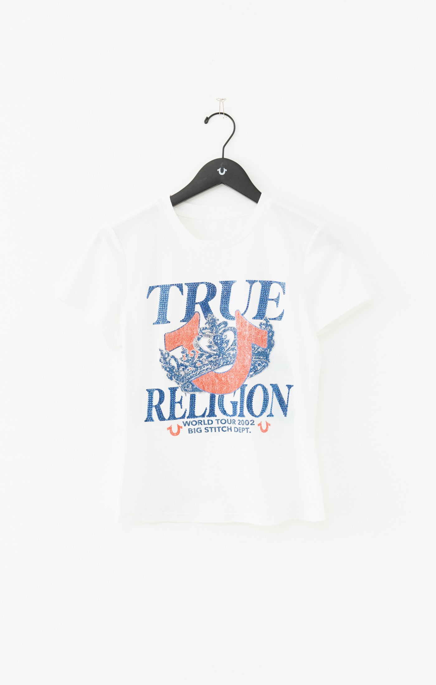 True Religion Crystal Classic Crew Neck Tee