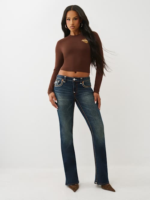 True Religion Becca Mr Bootcut Flap Super T