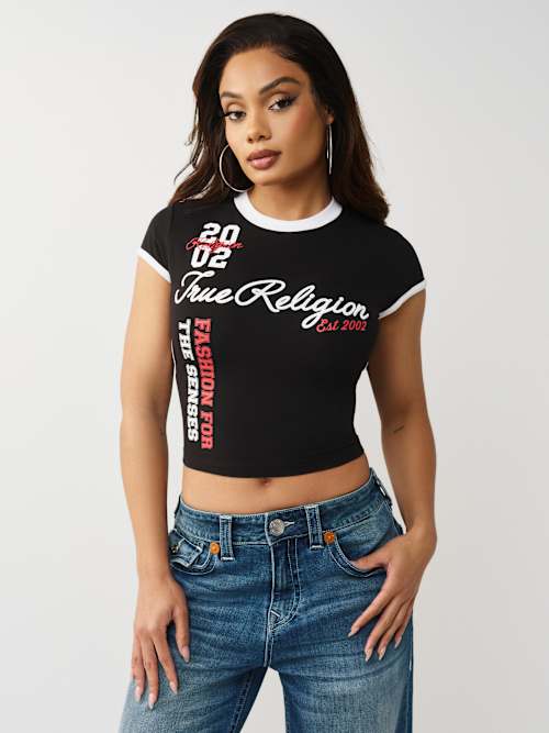 True Religion Sporty Contrasted Cap SLVS BBE