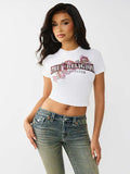 True Religion Crystal Snake SS Baby Tee