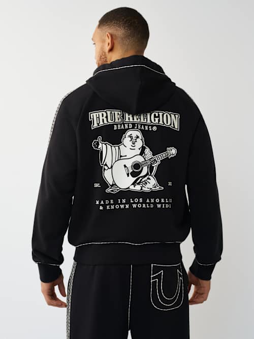 True Religion Super T Boxy Zip Up