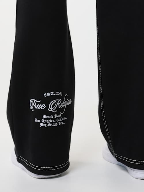 True Religion Embroidered Mr Big T Joggers