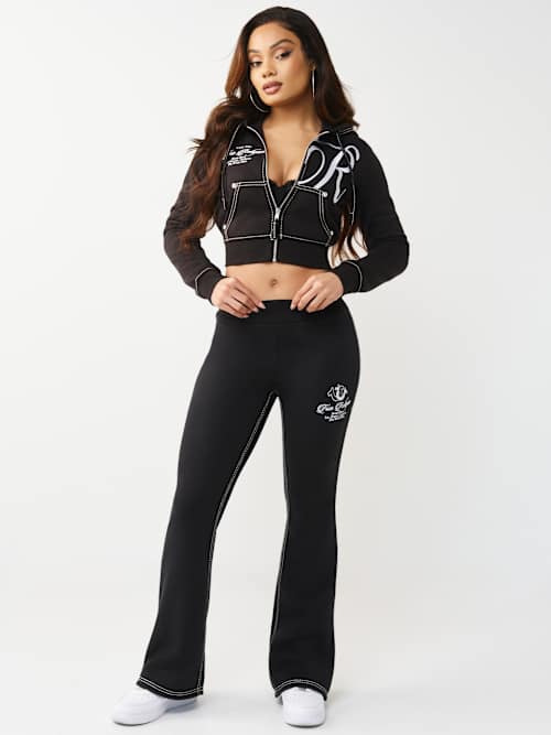 True Religion Embroidered Mr Big T Joggers