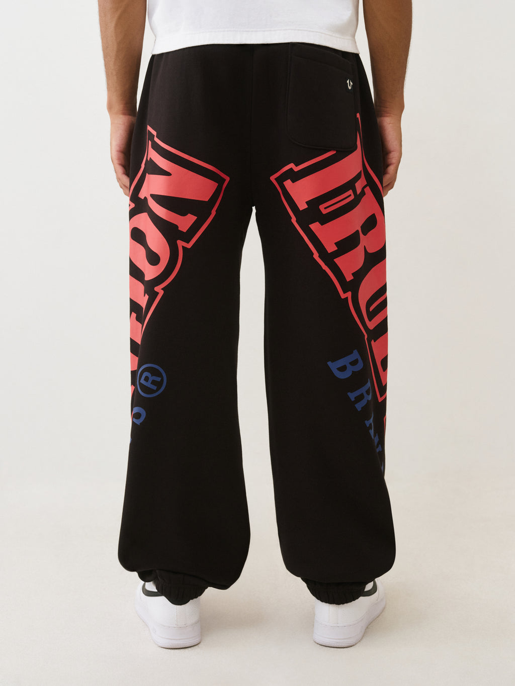 True Religion Overt Arch Logo Baggy Jogger