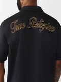 True Religion Twill Embroidery Camp Shirt