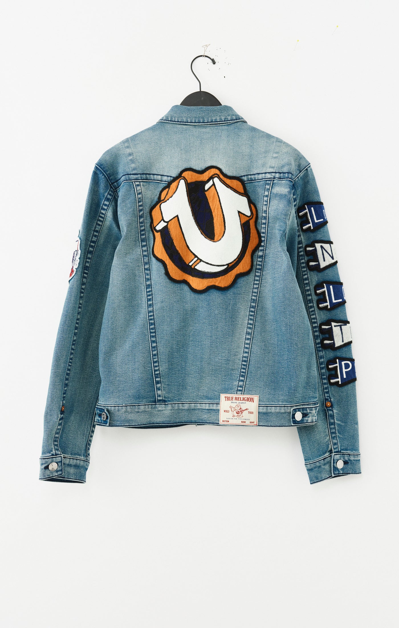 True Religion Varsity Patch Jimmy Jkt Big T