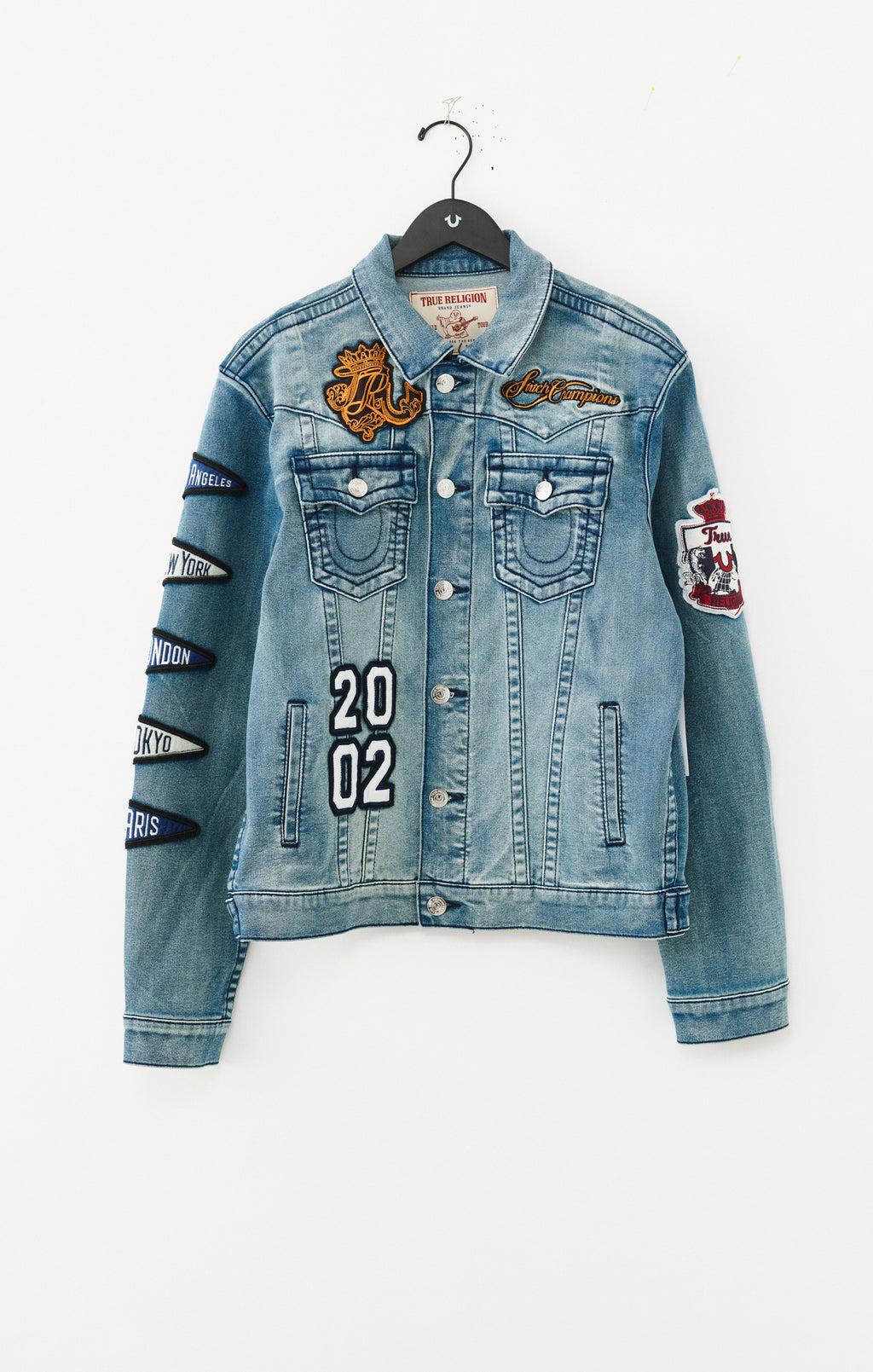 True Religion Varsity Patch Jimmy Jkt Big T