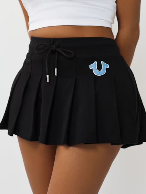 True Religion Pleated Mini Skort