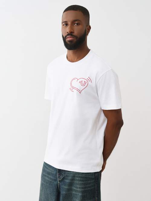 True Religion SS Puff Cat Tee