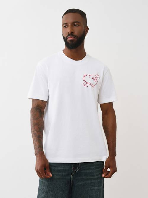 True Religion SS Puff Cat Tee