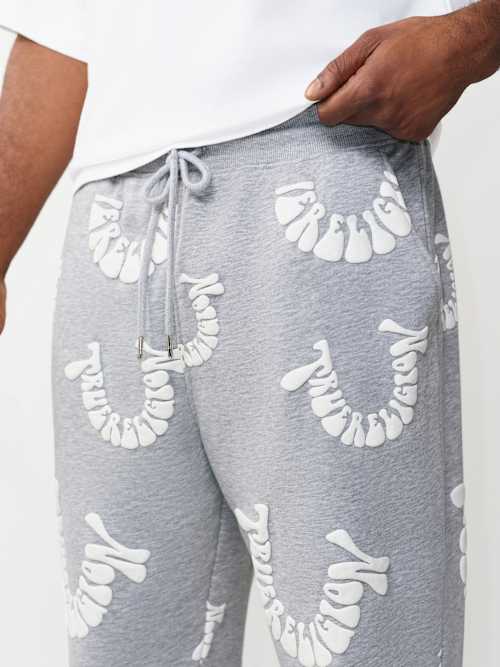 True Religion Warped Logo Jogger