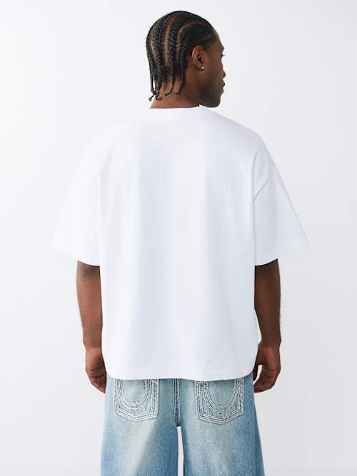 True Religion Graffiti Heavy Oversize Tee