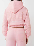 True Religion Applique Rlx Zip Up Hoodie