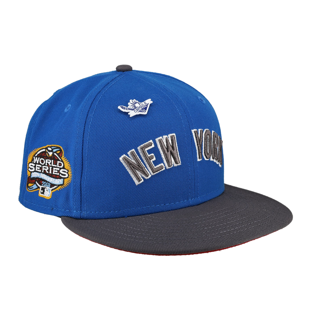 New York Yankees Liberty Collection 2003 World Series Patch 59Fifty Fitted Hat