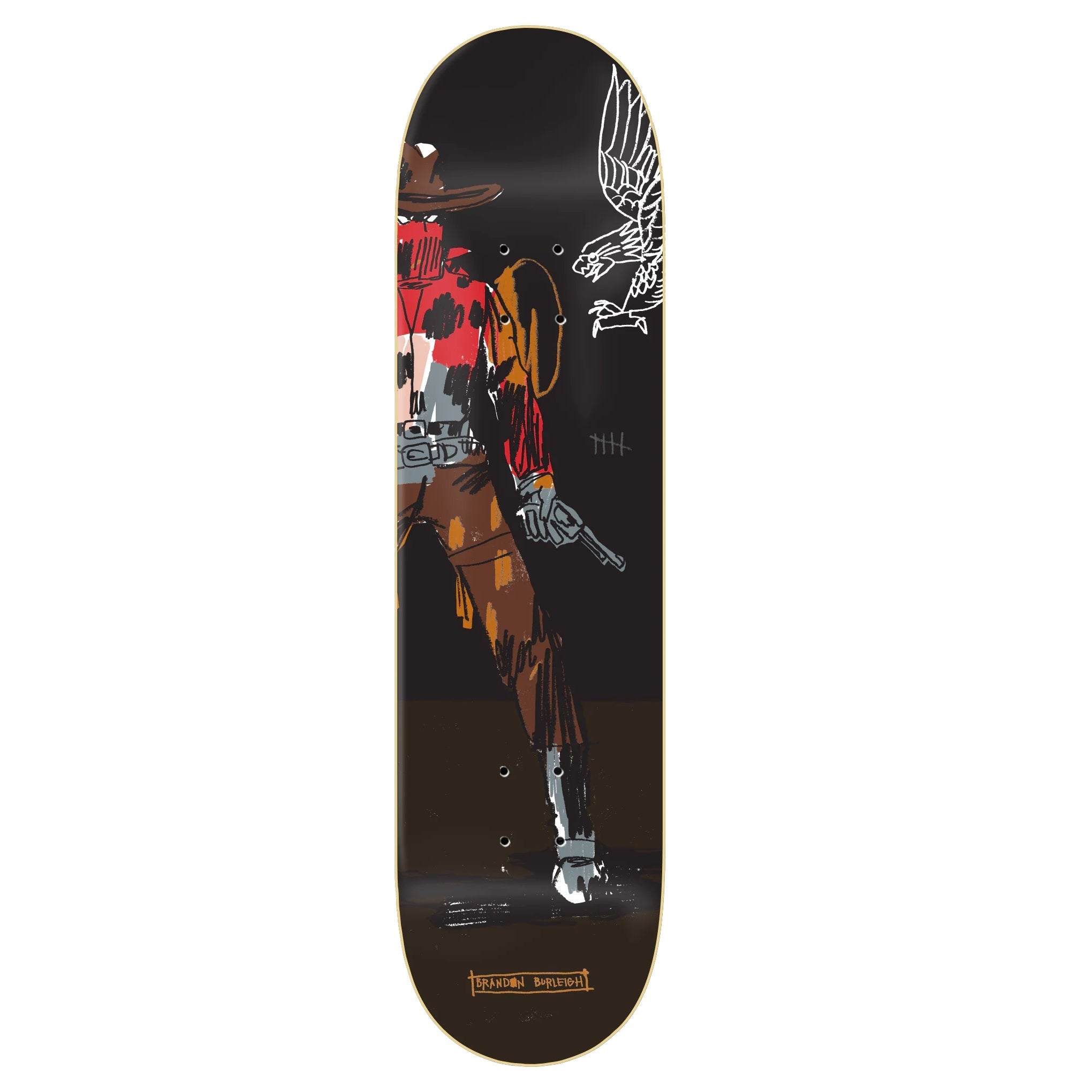 Zero Burleigh Urban Amigos Skateboard Deck - 8.5"